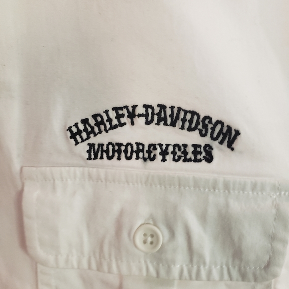 Womens Harley Davidson Shop Shirt - Picture 3 of 4